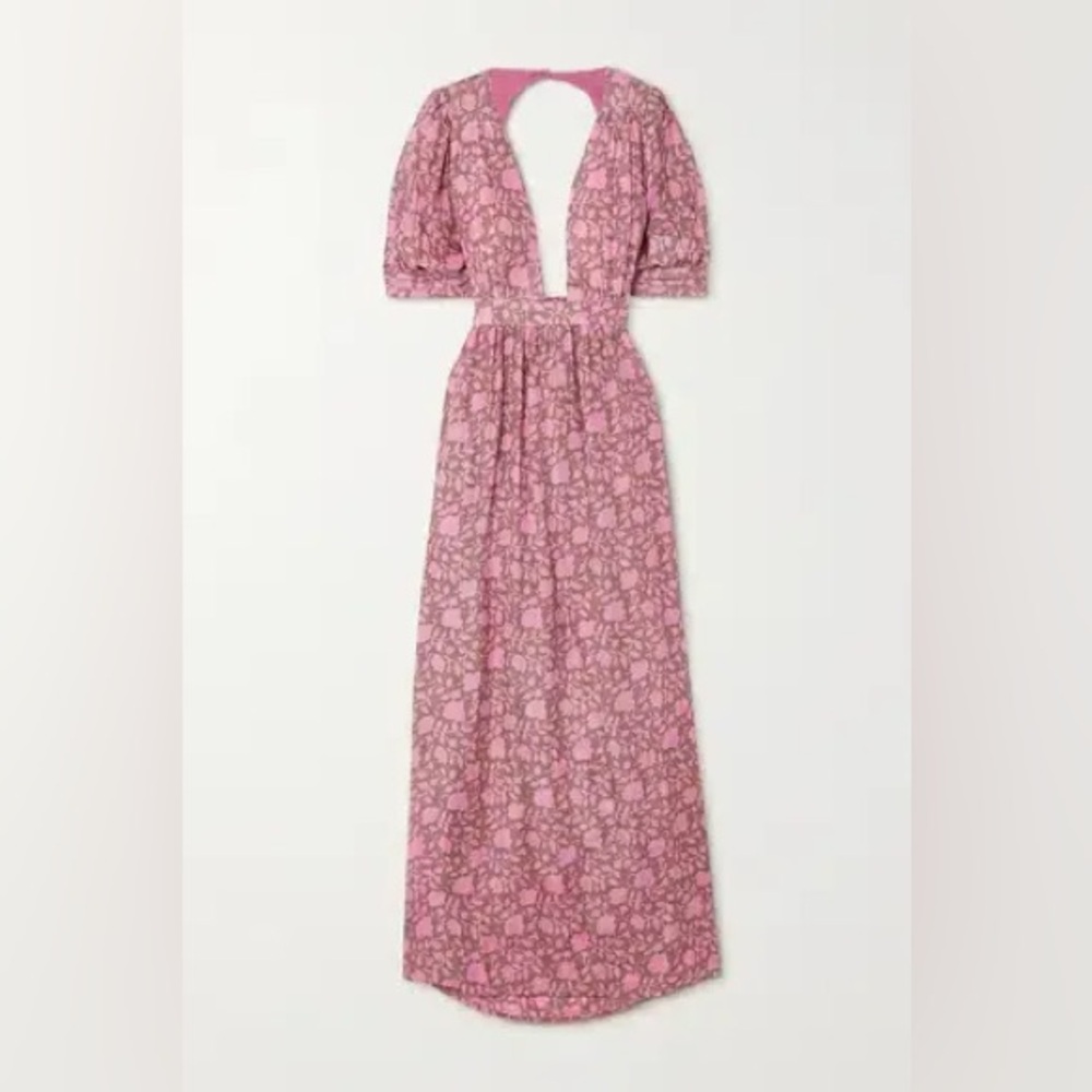 HANNAH ARTWEAR SURYA MAXI DRESS FREE SIZE IN PERFECT CONDITION